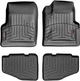 Килимки Weathertech Black для Jeep Wrangler (TJ) 1996-2006 (WT 440421-440422) - изображение 1