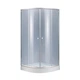 Душевая кабина Lidz Latwa SC90x90.SAT.LOW.GR, стекло тон. 4 мм + Lidz Душевой поддон KAPIELKA ST90x90x14 - изображение 1