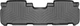 Килимки Weathertech Black для Toyota Highlander (mkIII) 2013-2019 (2 ряд - 3 місця)(2 ряд) (WT 446322) - изображение 1