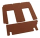 Двошарові килимки Sotra Premium Terracotta для Ford Windstar (mkII)(2-3 ряд) 2000-2003 (ST 90364-PR-Terra) - изображение 1