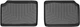 Килимки Weathertech Black для Mini Countryman (mkI)(R60) 2010-2016 / Paceman (mkI)(R61) 2012-2016 (2 ряд) (WT 443552) - изображение 1