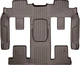 Килимки Weathertech Choco для Chevrolet Traverse (mkI) 2008-2017 (2 ряд - 2 місця)(2-3 ряд) (WT 479423) - изображение 1