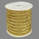Оксамитова стрічка з люрексом 1,0 см х 50 ярдів Золотий Marill (D00710- gold) - зображення 1
