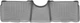 Килимки Weathertech Grey для Kia Soul (mkI) 2008-2010 (EU/USA)(2 ряд) (WT 462112) - изображение 1