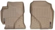 Килимки Weathertech Beige для Toyota Corolla (E120) 2000-2008 (USA)(з повітропроводами під сидіннями)(1 ряд) (WT 451091) - изображение 1