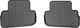 Килимки Weathertech Black для Chevrolet Cobalt (mkI); Pontiac G5 (mkI) 2004-2010 (2 ряд) (WT 441982) - изображение 1
