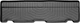 Килимки Weathertech Black для Cadillac Escalade (mkII); Chevrolet Tahoe (mkII); GMC Yukon (mkII) 2000-2006 (3 ряд) (WT 440033) - изображение 1