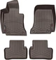 Килимки Weathertech Choco для Mercedes-Benz E-Class (W213; S213) 2016-2023 (WT 479731-479462) - изображение 1