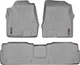 Килимки Weathertech Grey для Lexus RX (mkII) 2003-2009 (гібрид) (WT 460141-460393) - изображение 1