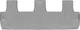 Килимки Weathertech Grey для Ford Expedition (mkIV) 2018-2024; Lincoln Navigator (mkIV) 2018-2024 (2 ряд - 3 місця)(3 ряд) (WT 4612956) - изображение 1