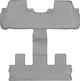Килимки Weathertech Grey для Toyota Highlander (mkIII) 2013-2019 (не гібрид)(2 ряд - 2 місця)(2-3 ряд) (WT 466324) - изображение 1