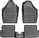 Килимки Weathertech Black для Lancia Ypsilon (mkII) 2003-2011 (МКПП) (WT 443911-443912) - изображение 1
