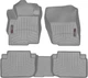 Килимки Weathertech Grey для Mitsubishi Eclipse Cross (mkI) 2018→ (WT 4613221-4613222) - зображення 1
