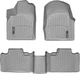 Килимки Weathertech Grey для Jeep Grand Cherokee (WK2); Dodge Durango (mkIII)(1-2 row)(2 row bench) 2011-2012 (WT 463241-463242) - зображення 1