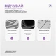 Профессиональный коврик для йоги EasyFit каучук 5 мм серый (мат-каремат спортивный, йогамат для фитнеса, пилатеса) - изображение 4