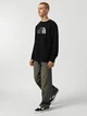 Кофта мужская The North Face Drew Peak Crew 2XL чорний NF0A89EK1OM1 - изображение 4