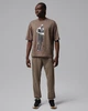 Брюки чоловічі Jordan Crossover Dri-Fit Fleece Pants S Мокко FV8608-040 - зображення 5