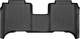 Килимки Weathertech Black для Land Rover Range Rover (long)(mkIV)(no on console 2 row)(2 row) 2014-2017 (WT 444808) - зображення 1