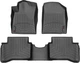 Килимки Weathertech Black для Hyundai Ioniq (mkI) 2016-2022 (EU)(гібрид) (WT 4411151-4411154) - изображение 1