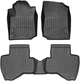 Килимки Weathertech Black для Citroen C1 (mkII); Peugeot 108 (mkI) 2014-2022 (WT 4415641-444952) - изображение 1
