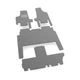 Двошарові килимки Sotra Premium Grey для Lancia Voyager (mkI) 2008-2016 (ST 90626-CH-Grey) - изображение 1