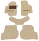 Двошарові килимки Sotra Premium Beige для Volkswagen Golf (mkVI) 2008-2012 / Scirocco (mkIII) 2009-2017 (ST 07364-CH-Beige) - изображение 1