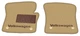 Двошарові килимки Sotra Premium Beige для Volkswagen Caddy (mkIII)(1 ряд) 2003-2020 (ST 07017-CH-Beige) - изображение 1