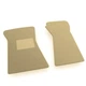 Двошарові килимки Sotra Premium Beige для Москвич (2717)(1 ряд) 1997-2005 (ST 00906-CH-Beige) - изображение 1
