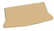 Двошарові килимки Sotra Premium Beige для Kia Picanto (mkI)(багажник) 2003-2011 (ST 01183-CH-Beige) - изображение 1