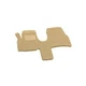 Двошарові килимки Sotra Premium Beige для Peugeot 807 (mkI)(1 ряд) 2002-2014 (ST 90238-PR-Beige) - изображение 1