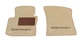 Двошарові килимки Sotra Premium Beige для Volkswagen Touran (mkI)(1 ряд) 2003-2015 (ST 90244-CH-Beige) - изображение 1
