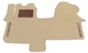 Двошарові килимки Sotra Premium 10mm Beige для Renault Trafic (mkII)(1 ряд - 3 місця)(1 ряд) 2001-2014 (ST 01485-CH-Beige) - зображення 1