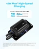 Портативний зарядний пристрій Anker - 20000 mAh 45W Built-In Dual USB-C Cables Black (7235835) - изображение 3