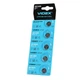 Батарейка литиевая Videx CR1220 5шт BLISTER CARD 23429 - изображение 1