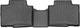 Килимки Weathertech Black для Toyota Highlander (mkIV) 2019→ (не гібрид)(2 ряд) (WT 4416092) - изображение 1