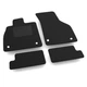 Двошарові килимки Sotra Premium Black для Audi TT/TTS/TT RS (mkIII)(1-2 ряд) 2014-2023 (ST 06318-PR-Black) - изображение 1