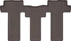 Килимки Weathertech Choco для Kia Carnival (mkIV) 2020→ (не гібрид)(2 ряд - 2 місця)(2 ряд) (WT 4716722) - изображение 1