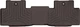 Килимки Weathertech Choco для Acura MDX (mkIV) 2021→ (2 ряд) (WT 4716692) - изображение 1