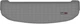 Килимок WeatherTech Grey для Kia Sorento (mkIV)(trunk behind 3 row) 2020→ (WT 421408) - зображення 1
