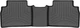 Килимки Weathertech Black для Hyundai Tucson (mkIV) 2020→ (не гібрид)(2 ряд) (WT 4416782) - изображение 1