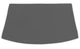 Двошарові килимки Sotra Premium Grey для Lincoln MKC (mkI)(багажник) 2014-2019 (ST 08839-PR-Grey) - изображение 1