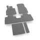 Двошарові килимки Sotra Premium Grey для Mercedes-Benz EQE (X296)(SUV)(7 місць)(1-2-3 ряд) 2022→ (ST 10005-PR-Grey) - изображение 1