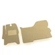 Двошарові килимки Sotra Premium Beige для Iveco Daily (mkVI)(1 ряд) 2014-2019 (ST 08788-PR-Beige) - изображение 1