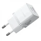 Сетевое зарядное устройство Baseus Palm Fast Charger Type-C+USB 20W With Cable Type-C to Type-C White (P10111608213-01) - изображение 3