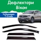 Дефлекторы боковых окон Volkswagen T-Cross Фольксваген Т-Кросс 2019- ветровики - изображение 1