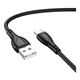 Кабель USB - Type-C Borofone BX121 3A 1 м Black (VS7007387) - изображение 4