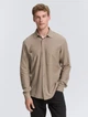 Рубашка Tom Tailor 1047359 L Бежевая - изображение 1