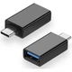 Переходник USB Type-C на USB Type-A Black (MX-00006437) - изображение 2