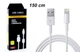 Кабель швидкої зарядки USB - Lightning DATA High Quality 1.5 м (MX-00006223) - изображение 4