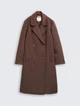 Пальто шерстяное Tom Tailor 1047542 S Коричневое - изображение 6